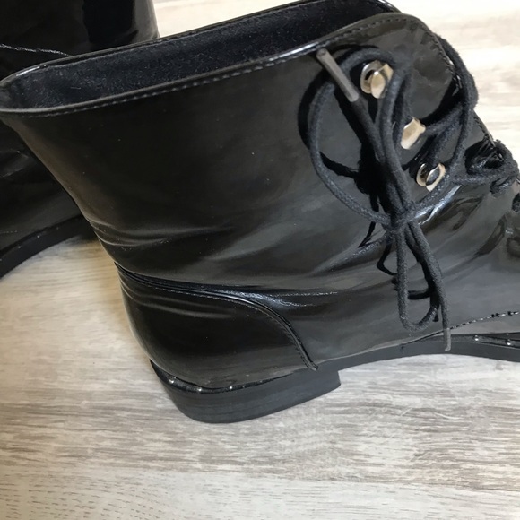 Corina Black Patent Leather booties, Sz 40=US 9-9.5 - Picture 8 of 8